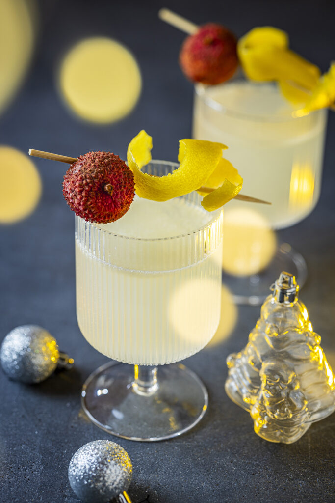 Cocktail de Noël au Litchi